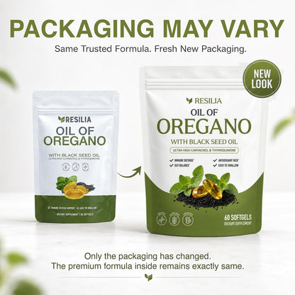 Resilia® Oil Of Oregano Softgels